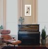 "Music" by Marla Rae, Ready to Hang Framed Print, White Frame